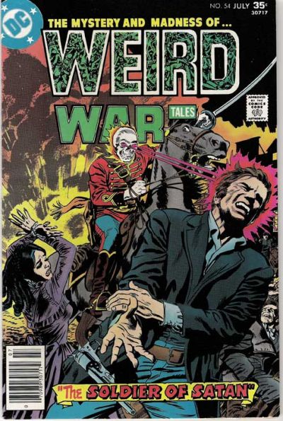 Cover for Weird War Tales (DC, 1971 series) #54