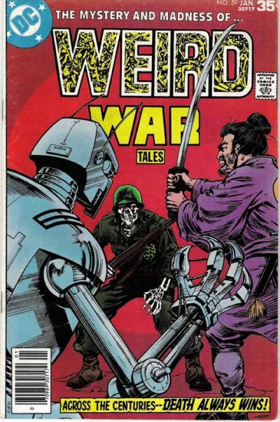 Cover for Weird War Tales (DC, 1971 series) #59