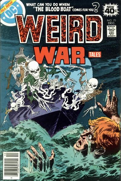 Cover for Weird War Tales (DC, 1971 series) #70