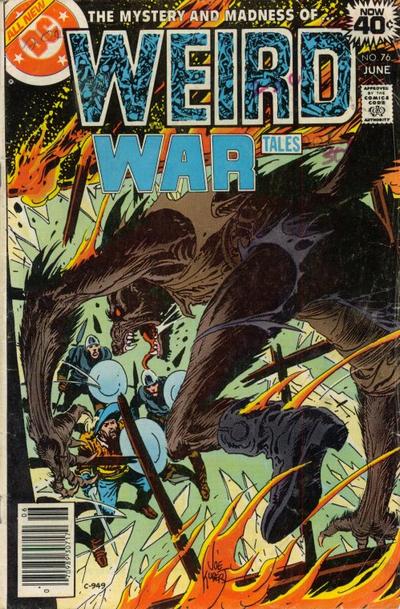 Cover for Weird War Tales (DC, 1971 series) #76