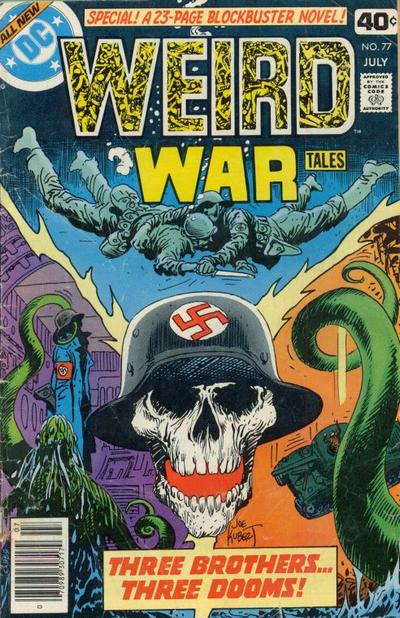 Cover for Weird War Tales (DC, 1971 series) #77