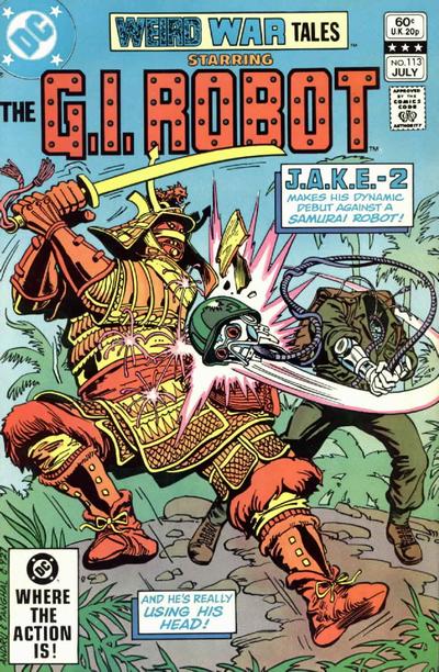 Cover for Weird War Tales (DC, 1971 series) #113 [Direct]