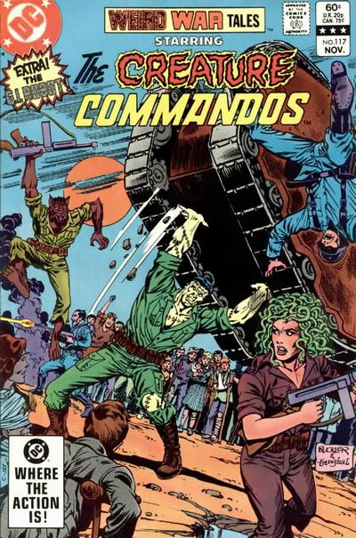 Cover for Weird War Tales (DC, 1971 series) #117 [Direct]