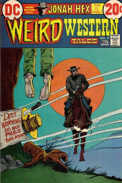 Cover for Weird Western Tales (DC, 1972 series) #17