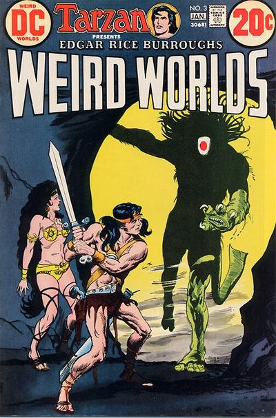 Cover for Weird Worlds (DC, 1972 series) #3