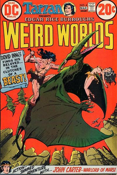 Cover for Weird Worlds (DC, 1972 series) #4