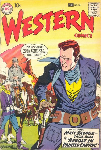 Cover for Western Comics (DC, 1948 series) #78