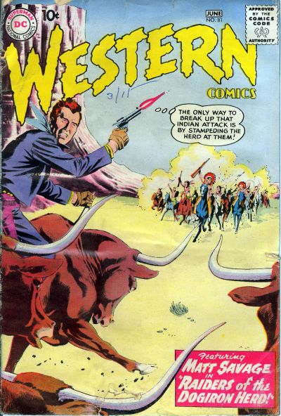 Cover for Western Comics (DC, 1948 series) #81