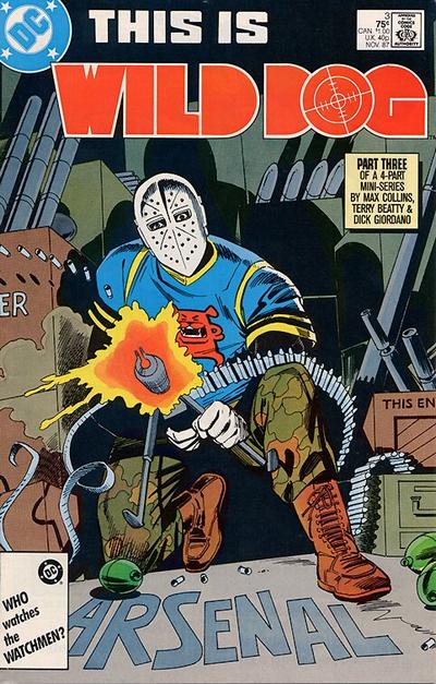 Cover for Wild Dog (DC, 1987 series) #3 [Direct]