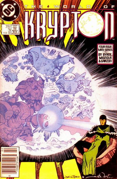 Cover for World of Krypton (DC, 1987 series) #3 [Newsstand]