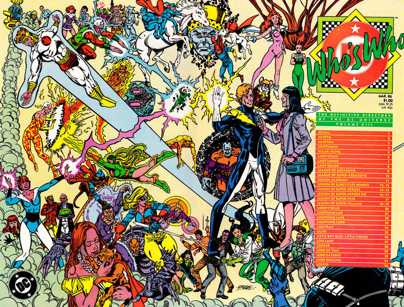 Cover for Who's Who: The Definitive Directory of the DC Universe (DC, 1985 series) #13 [Direct]