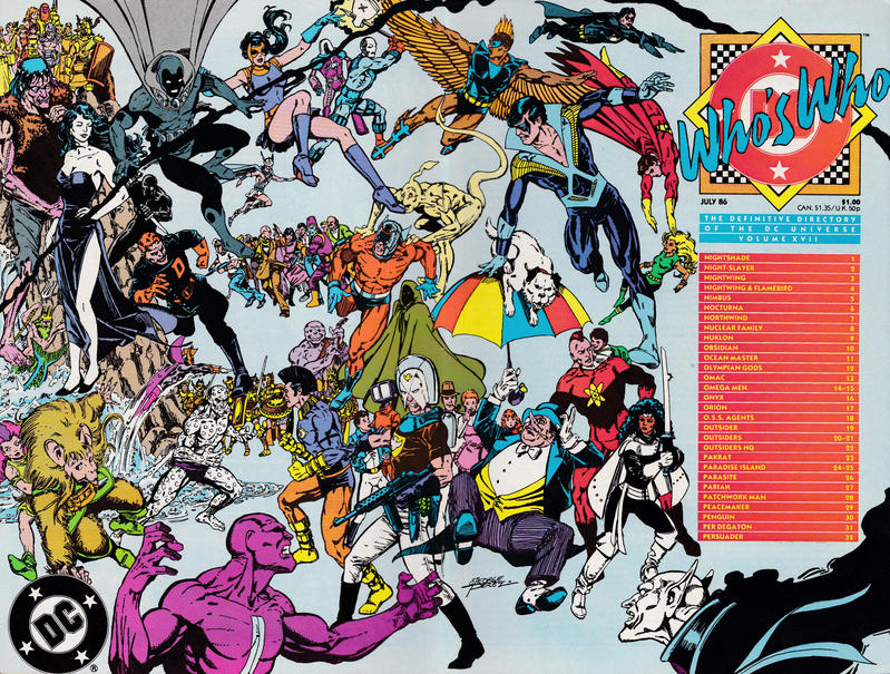 Cover for Who's Who: The Definitive Directory of the DC Universe (DC, 1985 series) #17 [Direct]