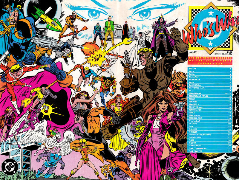 Cover for Who's Who: The Definitive Directory of the DC Universe (DC, 1985 series) #23 [Direct]