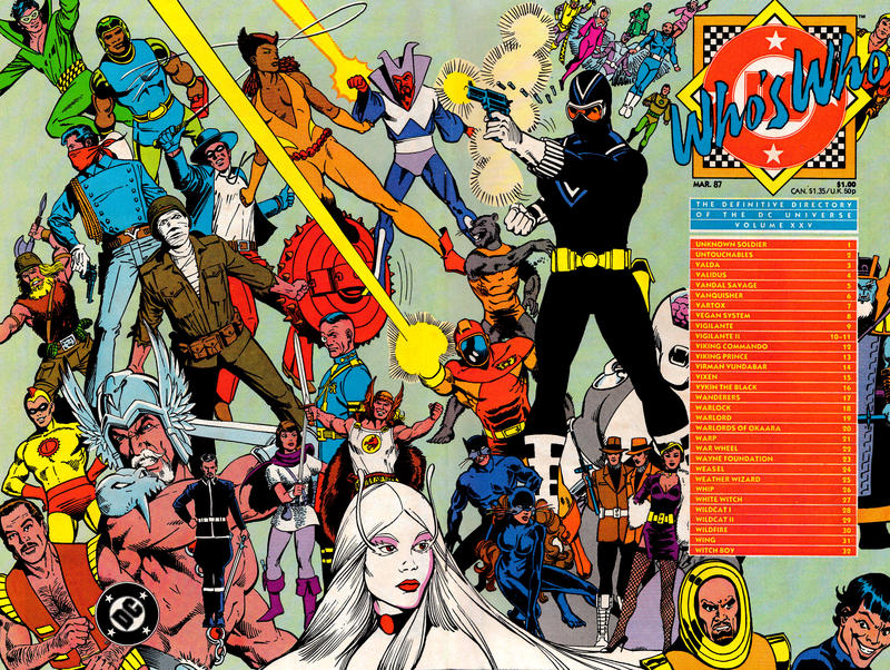 Cover for Who's Who: The Definitive Directory of the DC Universe (DC, 1985 series) #25 [Direct]
