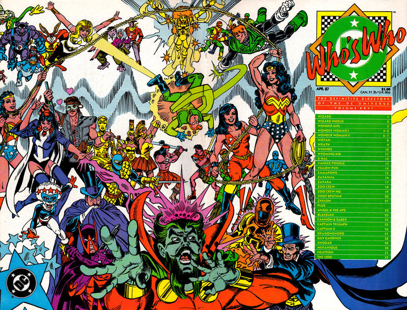 Cover for Who's Who: The Definitive Directory of the DC Universe (DC, 1985 series) #26 [Direct]