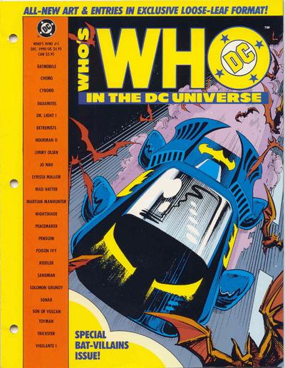 Cover for Who's Who in the DC Universe (DC, 1990 series) #5