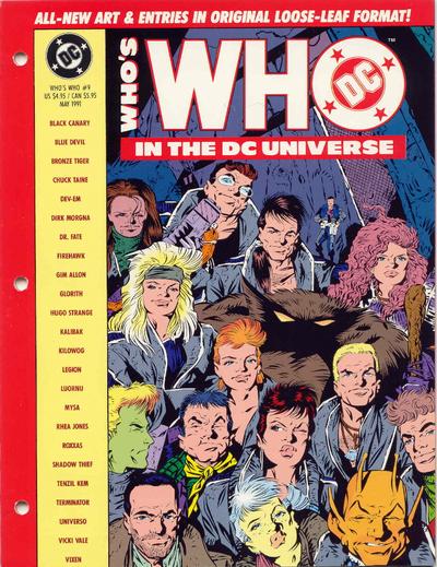 Cover for Who's Who in the DC Universe (DC, 1990 series) #9