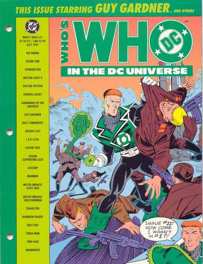 Cover for Who's Who in the DC Universe (DC, 1990 series) #11