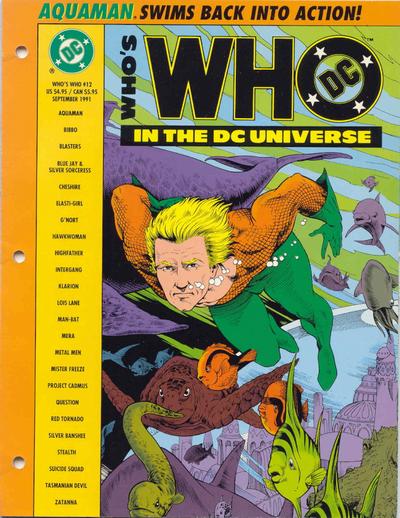 Cover for Who's Who in the DC Universe (DC, 1990 series) #12