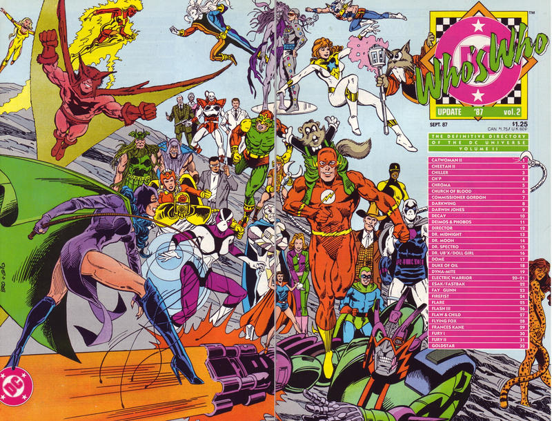Cover for Who's Who: Update '87 (DC, 1987 series) #2 [Direct]