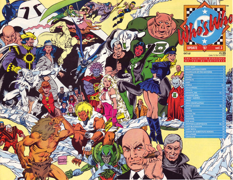 Cover for Who's Who: Update '87 (DC, 1987 series) #3 [Direct]