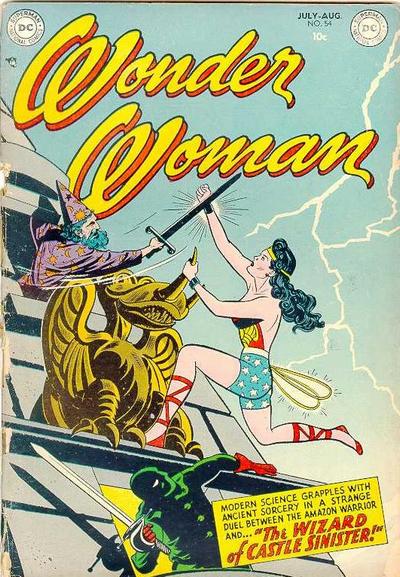 Cover for Wonder Woman (DC, 1942 series) #54