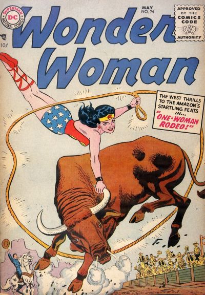 Cover for Wonder Woman (DC, 1942 series) #74