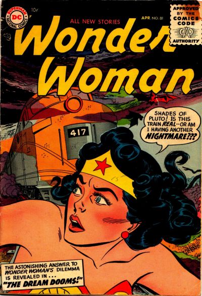 Cover for Wonder Woman (DC, 1942 series) #81