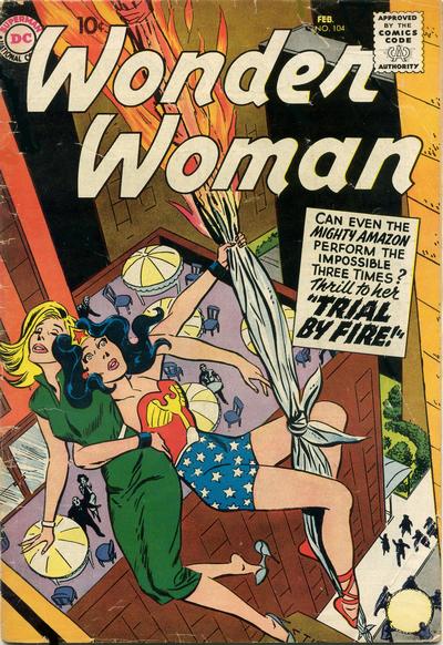 Cover for Wonder Woman (DC, 1942 series) #104