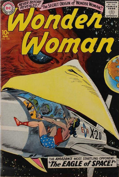 Cover for Wonder Woman (DC, 1942 series) #105