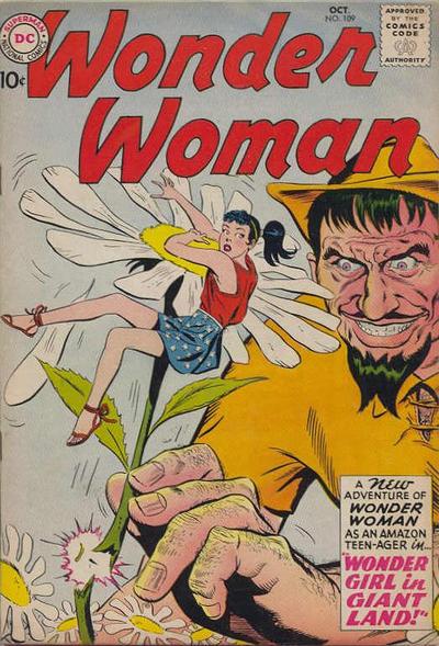 Cover for Wonder Woman (DC, 1942 series) #109