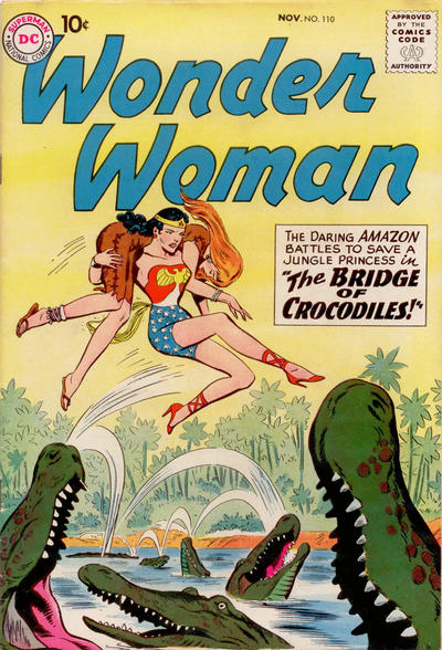 Cover for Wonder Woman (DC, 1942 series) #110