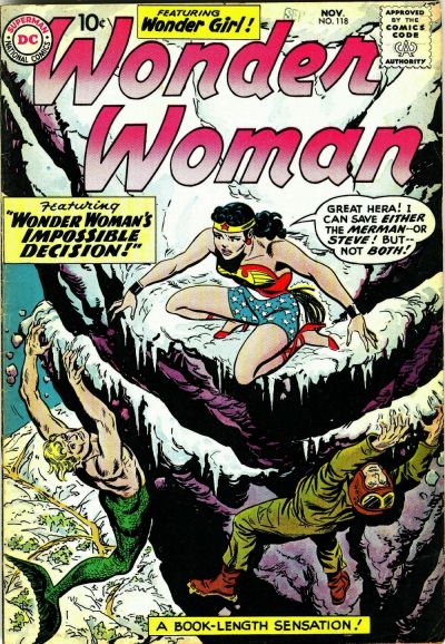 Cover for Wonder Woman (DC, 1942 series) #118