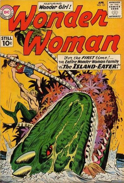 Cover for Wonder Woman (DC, 1942 series) #121