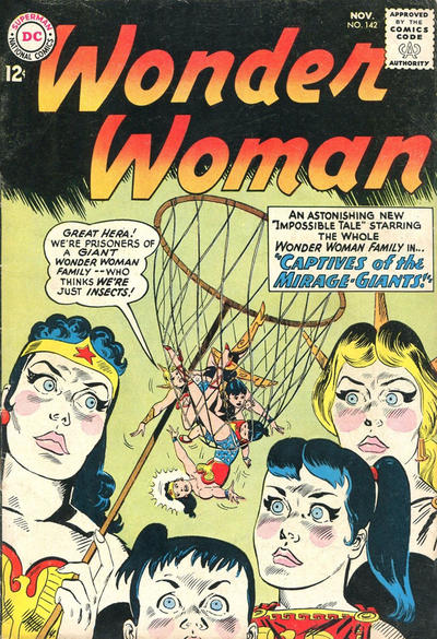 Cover for Wonder Woman (DC, 1942 series) #142