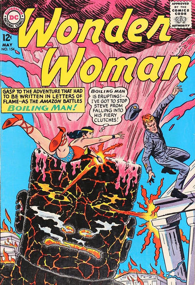 Cover for Wonder Woman (DC, 1942 series) #154
