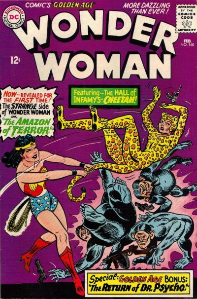 Cover for Wonder Woman (DC, 1942 series) #160