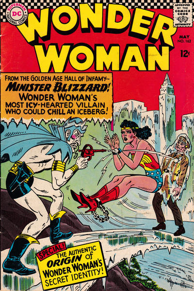 Cover for Wonder Woman (DC, 1942 series) #162