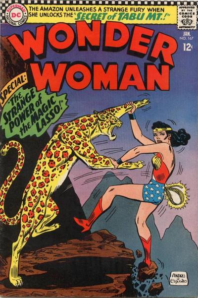 Cover for Wonder Woman (DC, 1942 series) #167
