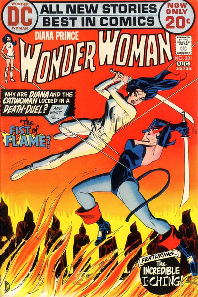 Cover for Wonder Woman (DC, 1942 series) #201