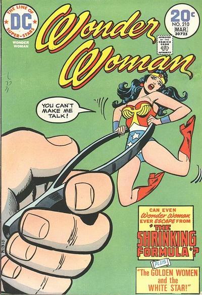 Cover for Wonder Woman (DC, 1942 series) #210