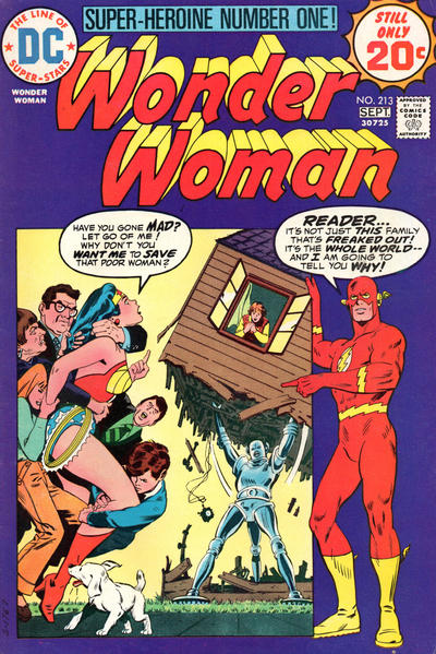 Cover for Wonder Woman (DC, 1942 series) #213
