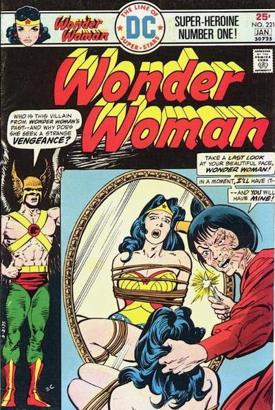 Cover for Wonder Woman (DC, 1942 series) #221