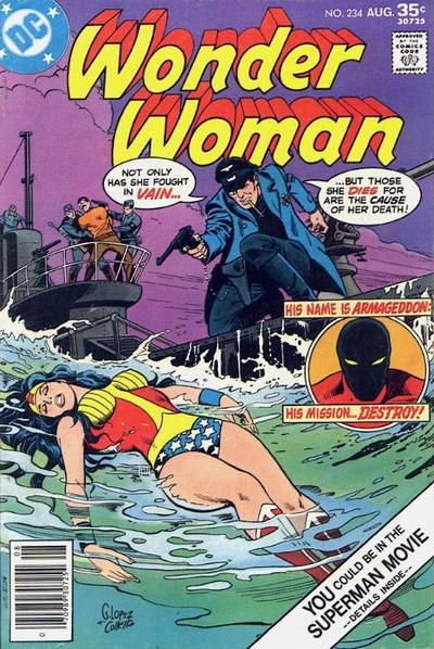 Cover for Wonder Woman (DC, 1942 series) #234