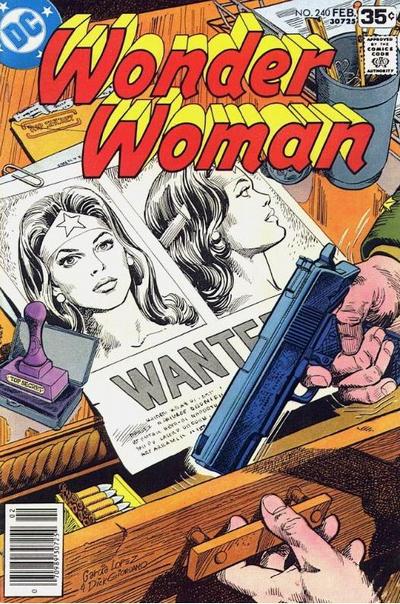 Cover for Wonder Woman (DC, 1942 series) #240