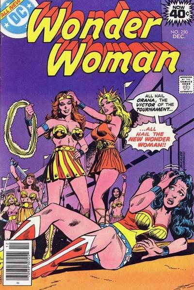 Cover for Wonder Woman (DC, 1942 series) #250