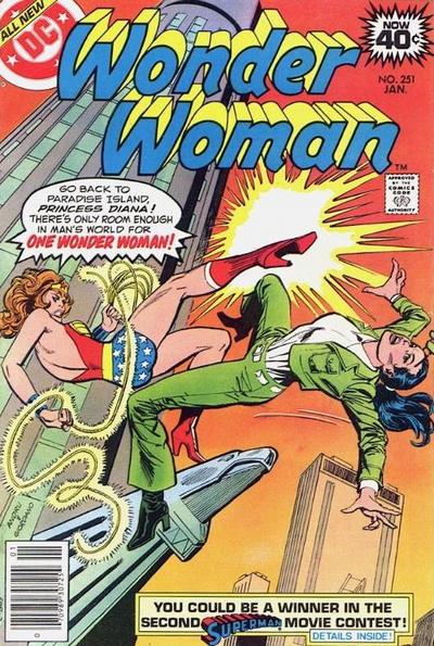 Cover for Wonder Woman (DC, 1942 series) #251