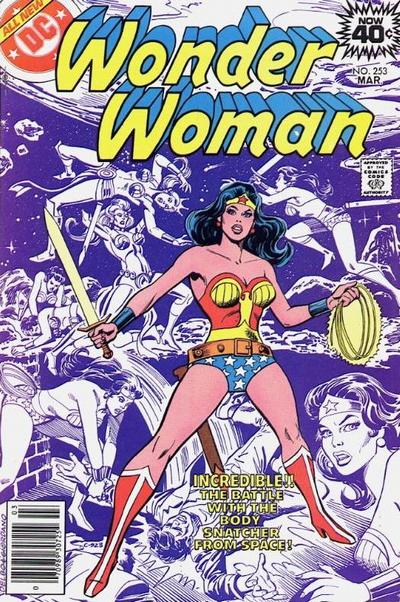 Cover for Wonder Woman (DC, 1942 series) #253