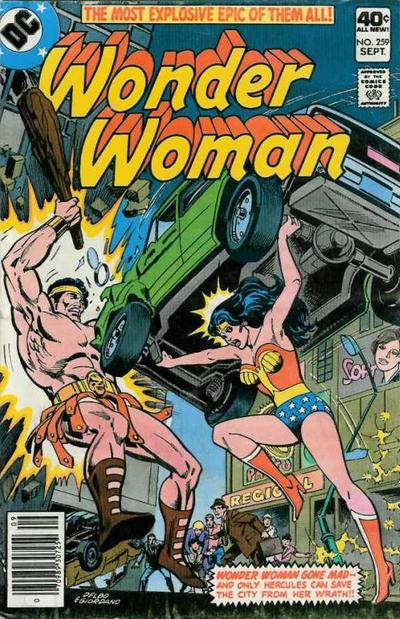 Cover for Wonder Woman (DC, 1942 series) #259