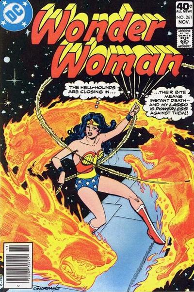 Cover for Wonder Woman (DC, 1942 series) #261
